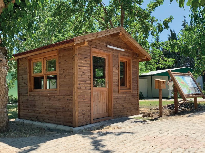 Ahşap Güvenlik Kulübesi 9 m² İnciraltı / İZMİR