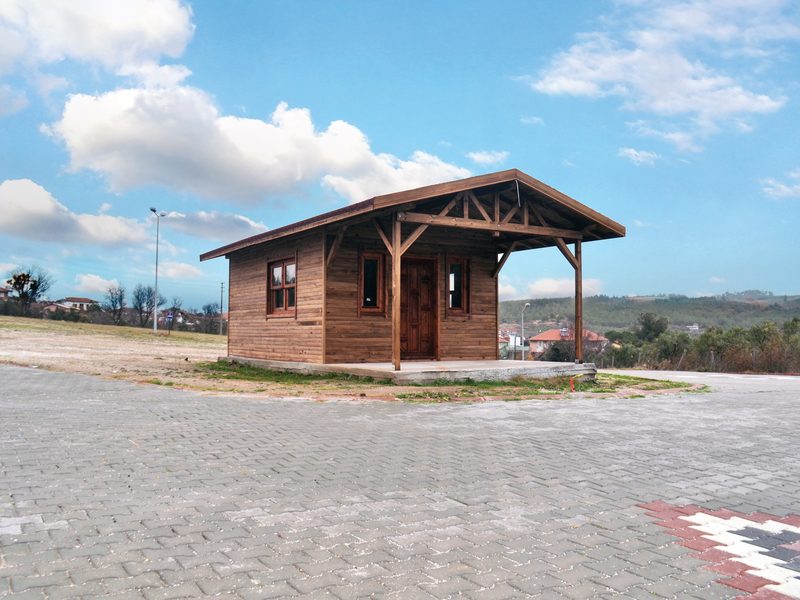 Ahşap Satış Büfesi 20 + 10 m² Soma / MANİSA