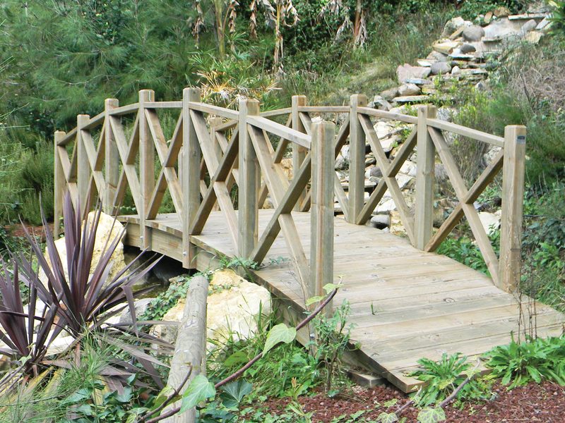 Ahşap Lamine Köprü 6 m Urla / İZMİR