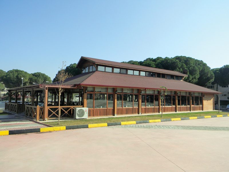 Ahşap Restoran 230 + 140 m² Germencik / AYDIN